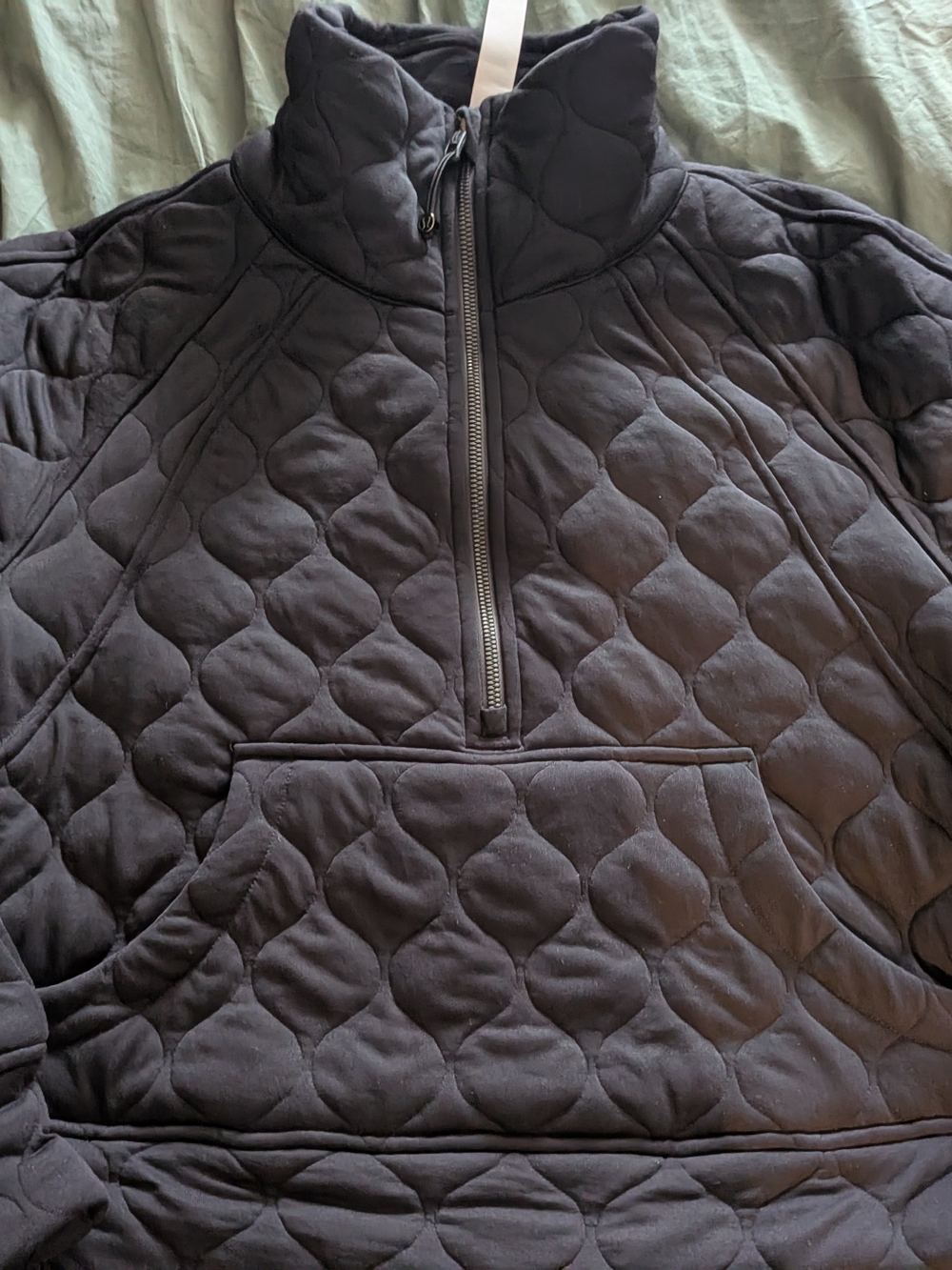 lululemon athletica Quilted Half-Zip Pullover - Black
